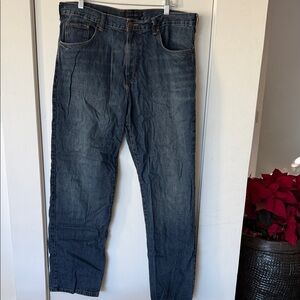 Calvin Klein Jeans Men's Dark Blue Straight Jeans
